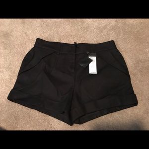 NWT Black BCBG shorts Sz Small